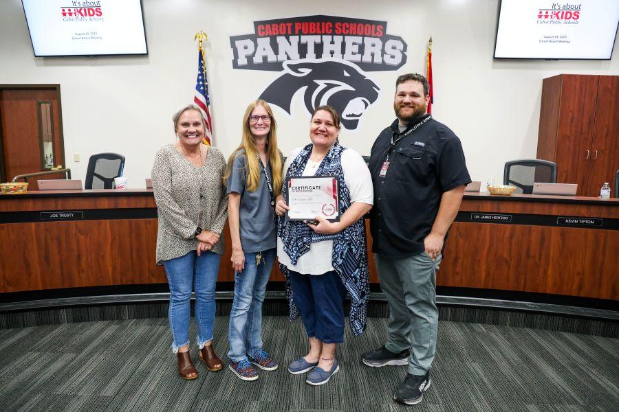 Custodial Employee Recognition